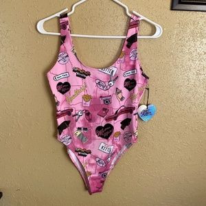 lazer kitten bodysuit